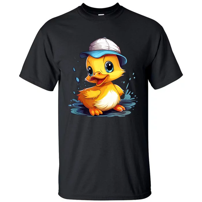 Cute Duckling Funny Duckling Lover Baby Duck Tall T-Shirt