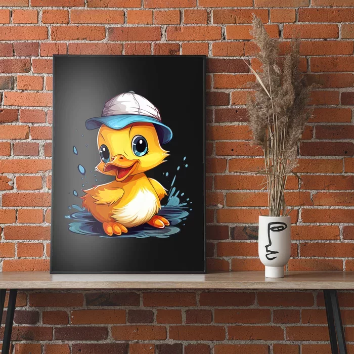 Cute Duckling Funny Duckling Lover Baby Duck Poster