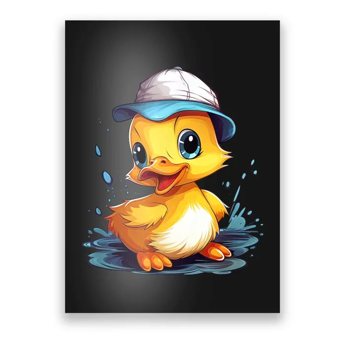 Cute Duckling Funny Duckling Lover Baby Duck Poster