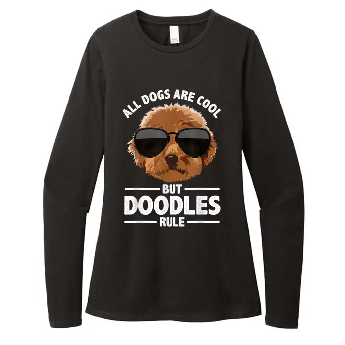 Cute Doodle For Men Women Golden Doodle Labradoodle Dog Womens CVC Long Sleeve Shirt