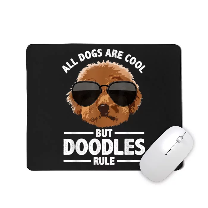 Cute Doodle For Men Women Golden Doodle Labradoodle Dog Mousepad