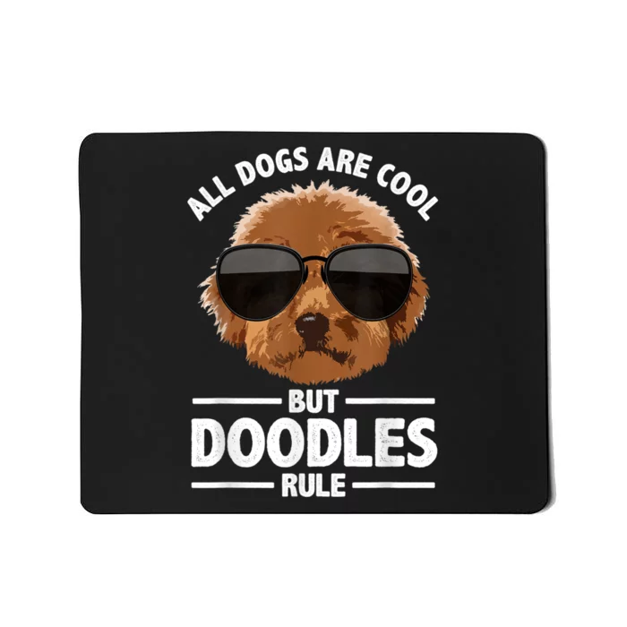 Cute Doodle For Men Women Golden Doodle Labradoodle Dog Mousepad