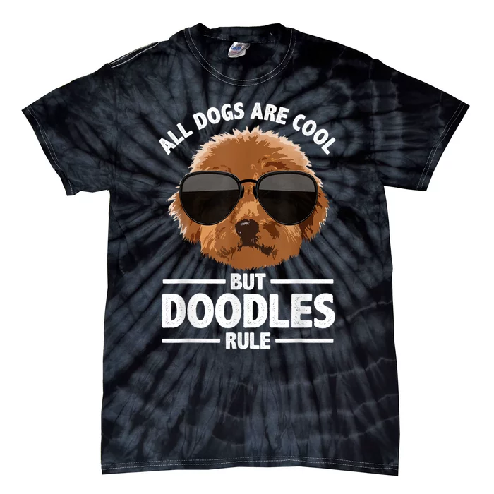 Cute Doodle For Men Women Golden Doodle Labradoodle Dog Tie-Dye T-Shirt