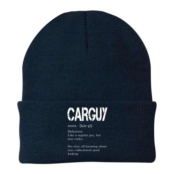 Carguy Definition Funny Car Lover Gift Knit Cap Winter Beanie