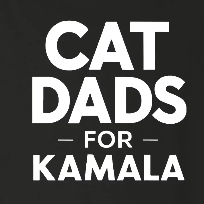 Cat Dads For Kamala President Harris Democrat Vote Blue 2024 Toddler Long Sleeve Shirt