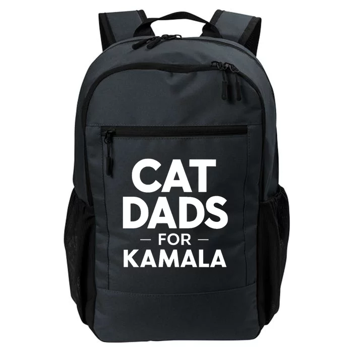 Cat Dads For Kamala President Harris Democrat Vote Blue 2024 Daily Commute Backpack