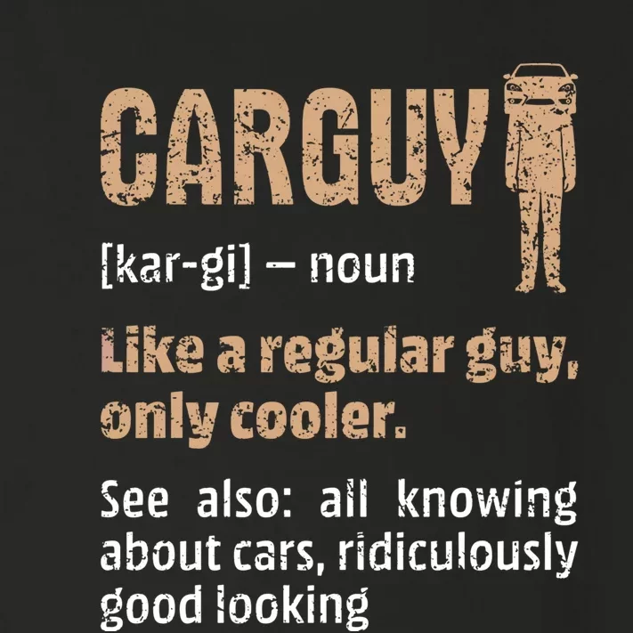 Carguy Definition Funny Friend Car Lover Cars Themed Meaningful Gift Toddler Long Sleeve Shirt