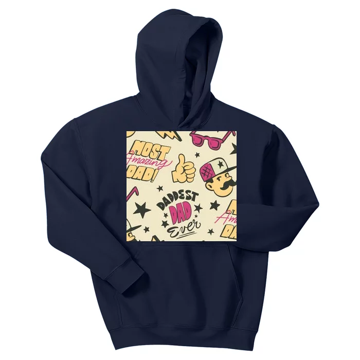 Cool Dad Father's Day Kids Hoodie