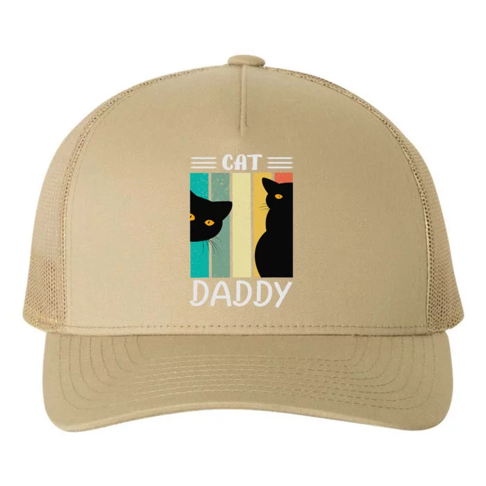 Cat Daddy Funny Cats For For Fathers Day Yupoong Adult 5-Panel Trucker Hat