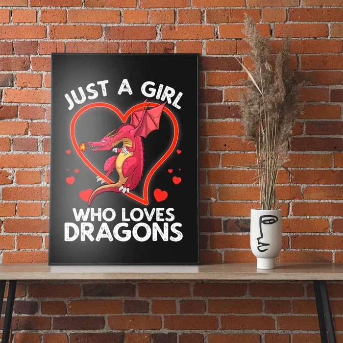 Cool Dragon For Women Dragons Mythical Dragon Lovers Poster