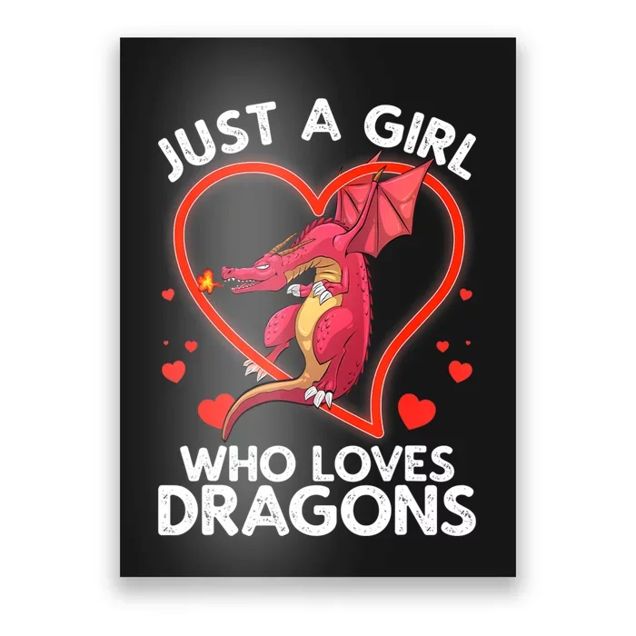 Cool Dragon For Women Dragons Mythical Dragon Lovers Poster