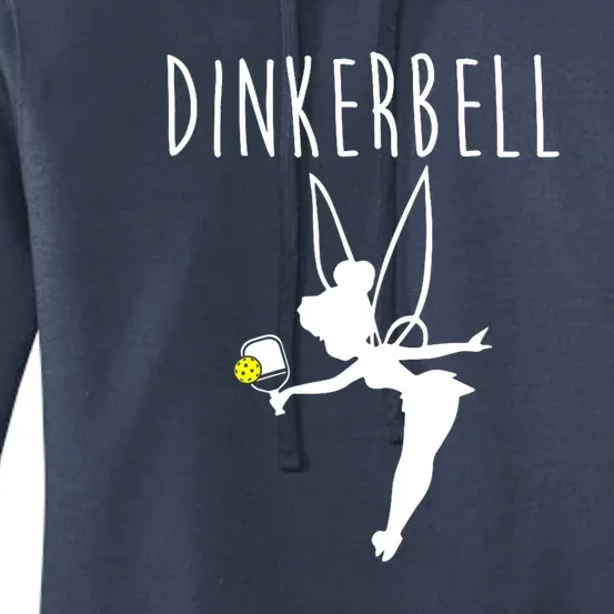 Cute Dinkerbell Funny Pickleball Gift Women's Pullover Hoodie