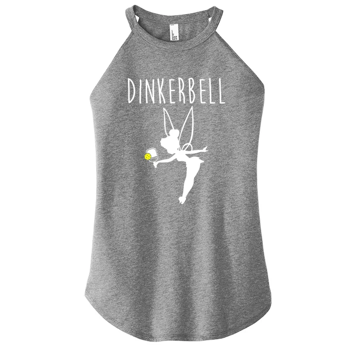 Cute Dinkerbell Funny Pickleball Gift Women’s Perfect Tri Rocker Tank