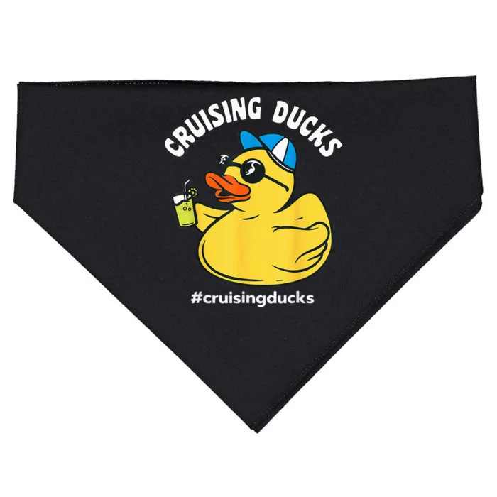 Cruising Ducks Family Cruise Matching Cruise Duck USA-Made Doggie Bandana