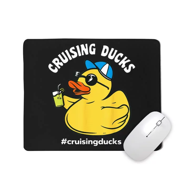 Cruising Ducks Family Cruise Matching Cruise Duck Mousepad