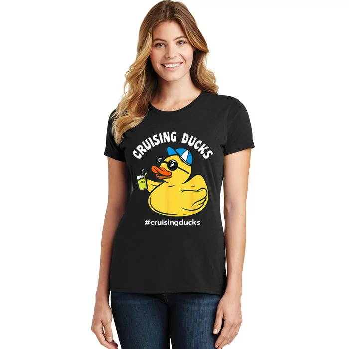 Cruising Ducks Family Cruise Matching Cruise Duck Women's T-Shirt