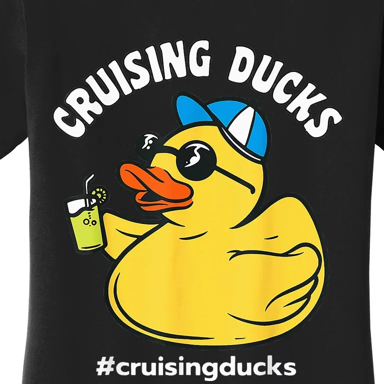 Cruising Ducks Family Cruise Matching Cruise Duck Women's T-Shirt