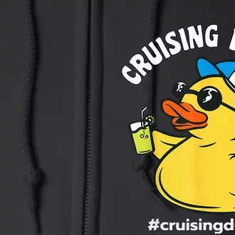 Cruising Ducks Family Cruise Matching Cruise Duck Full Zip Hoodie