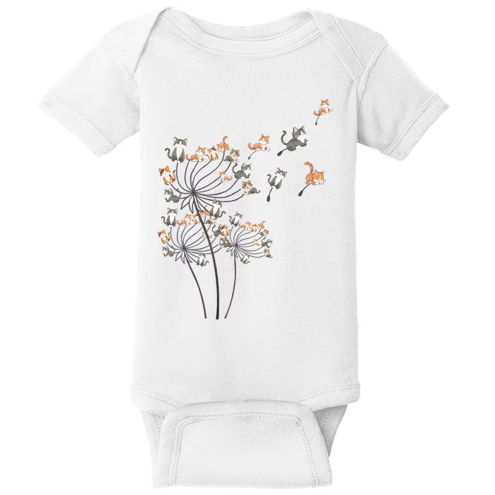 Cute Dandelion Flower Baby Bodysuit