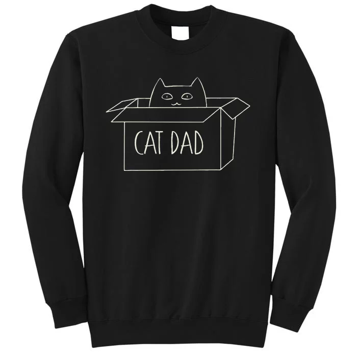 Cat Dad Funny Cat Daddy For Fathers Day Sweatshirt