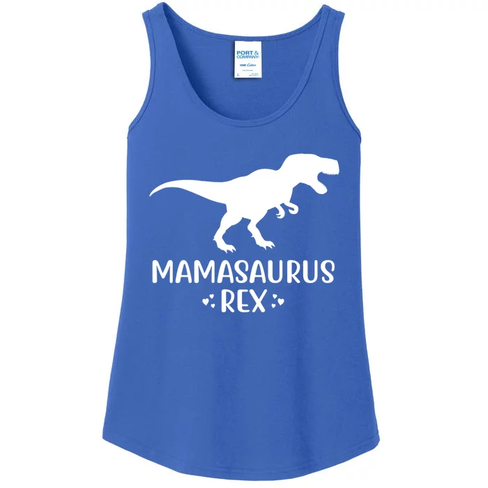 Christmas Dinosaur For Mom And Grandma Mamasaurus Rex Gift Ladies Essential Tank