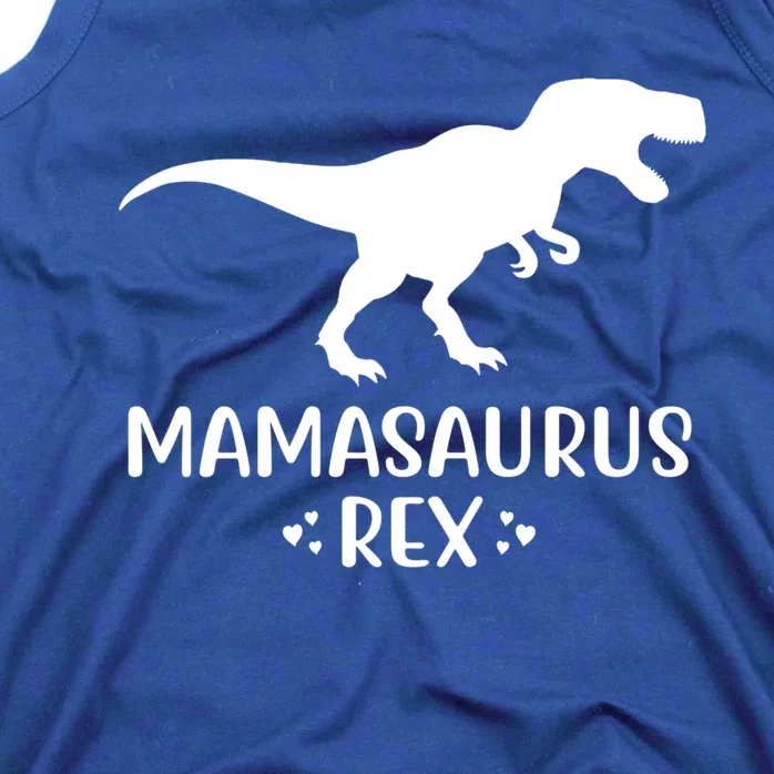 Christmas Dinosaur For Mom And Grandma Mamasaurus Rex Gift Tank Top