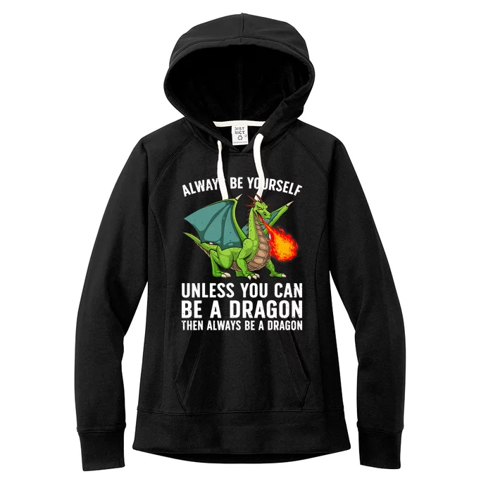 Cool Dragon For Boy Mythical Dragon Lovers Women's Fleece Hoodie