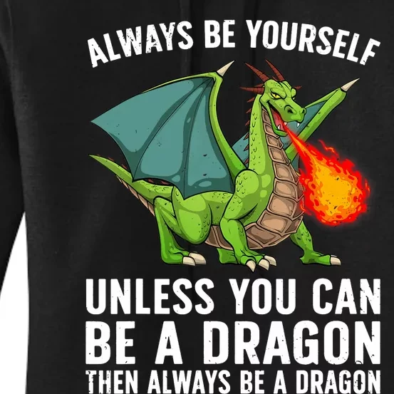 Cool Dragon For Boy Mythical Dragon Lovers Women's Pullover Hoodie