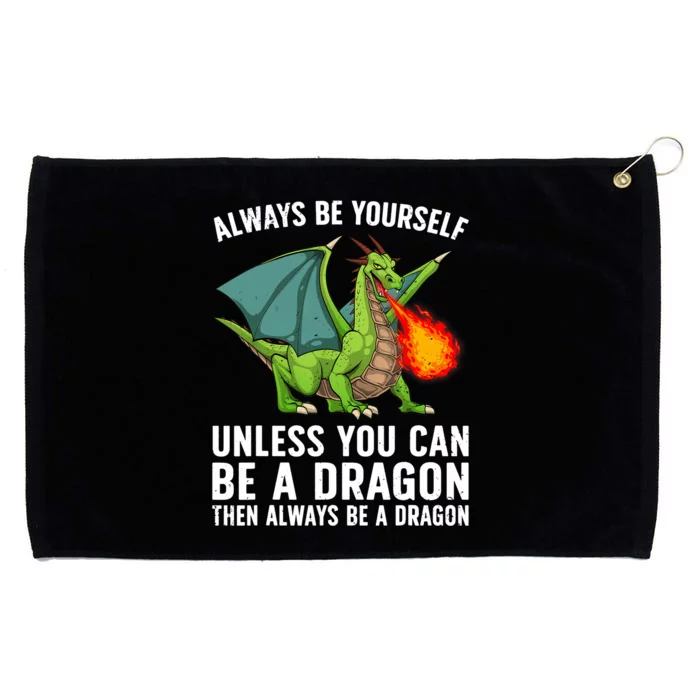 Cool Dragon For Boy Mythical Dragon Lovers Grommeted Golf Towel