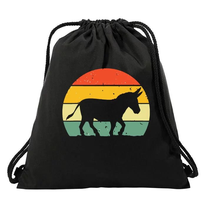 Cool Donkey For Mule Horse Animal Lover Jackass Drawstring Bag