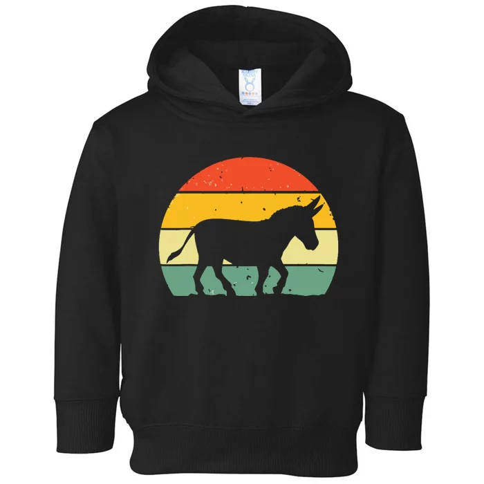 Cool Donkey For Mule Horse Animal Lover Jackass Toddler Hoodie