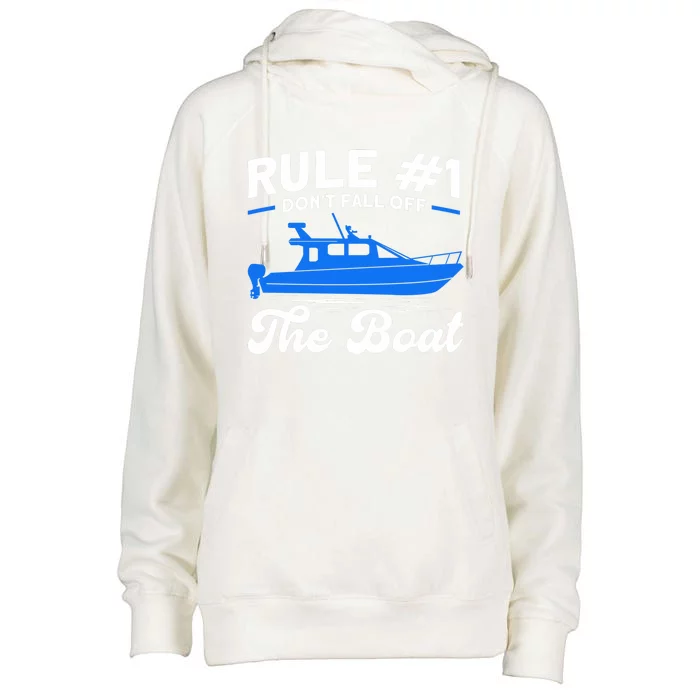 Cruise Dont Fall Off The Boat Family Cruise Lovers Cruising Gift Womens Funnel Neck Pullover Hood