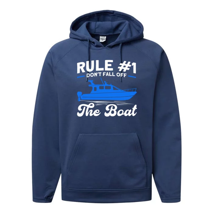 Cruise Dont Fall Off The Boat Family Cruise Lovers Cruising Gift Performance Fleece Hoodie