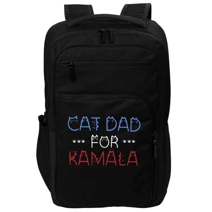 Cat Dad For Kamala Impact Tech Backpack