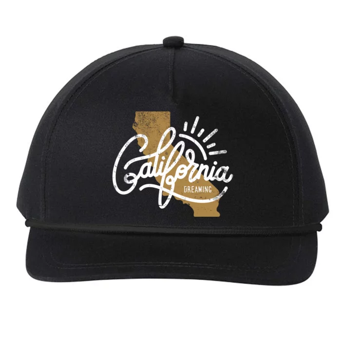 California Dreaming Funny Gift Snapback Five-Panel Rope Hat