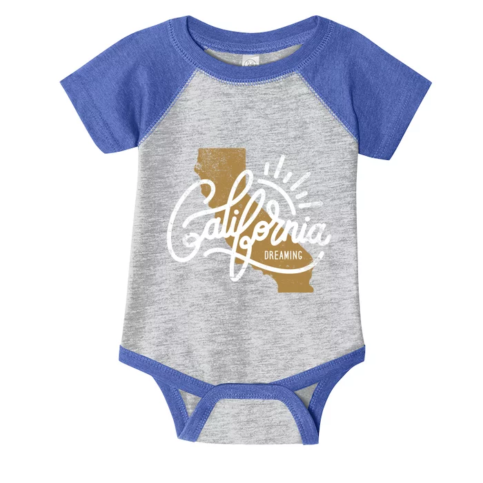 California Dreaming Funny Gift Infant Baby Jersey Bodysuit