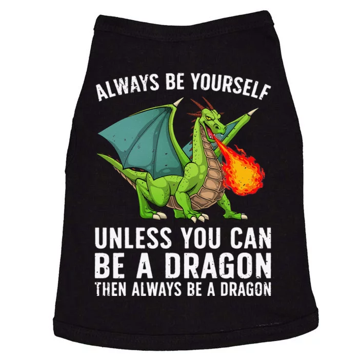 Cool Dragon For  Mythical Dragon Lovers Doggie Tank