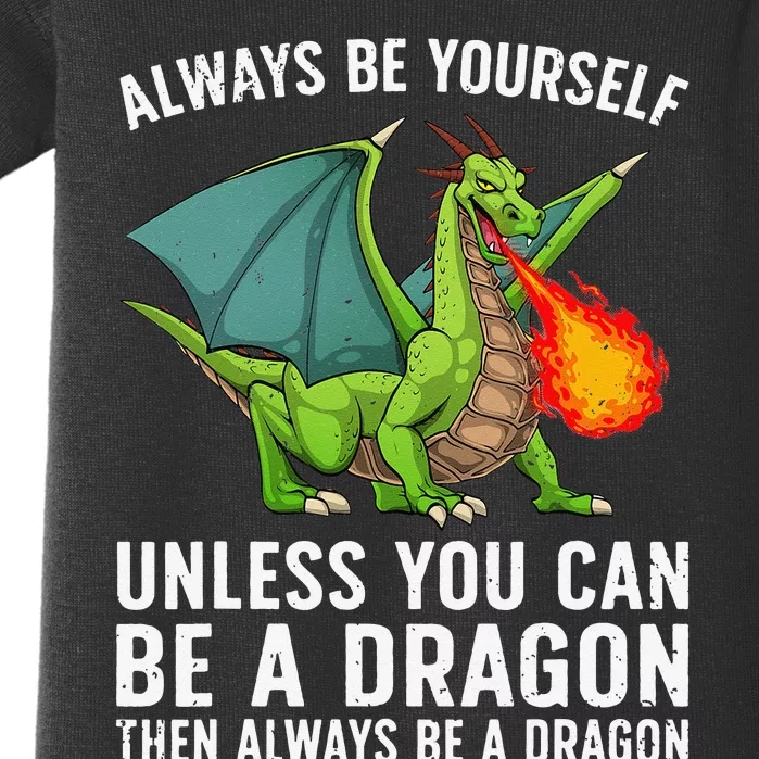 Cool Dragon For  Mythical Dragon Lovers Baby Bodysuit