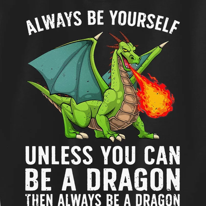 Cool Dragon For  Mythical Dragon Lovers Kids Sweatshirt