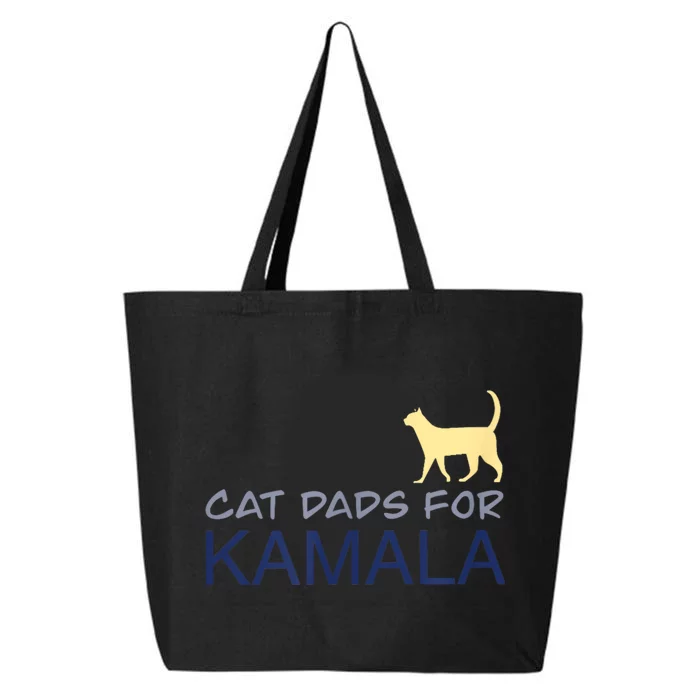 Cat Dads For Kamala Harris For President 2024 25L Jumbo Tote