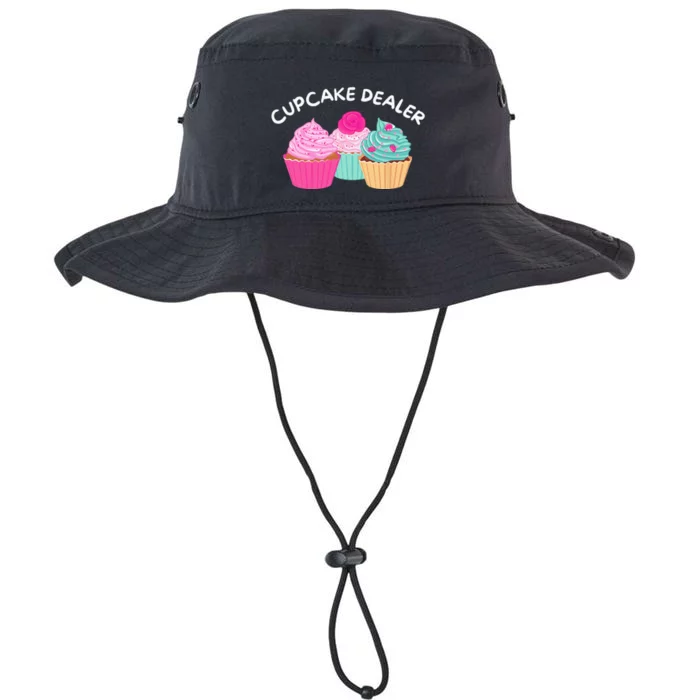 Cupcake Dealer Funny Cupcake Baker Pastry Baking Gift Legacy Cool Fit Booney Bucket Hat