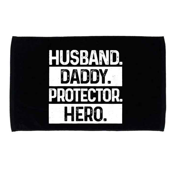 Cool Daddy For Dad Husband Hero Protector Male Parent Microfiber Hand Towel