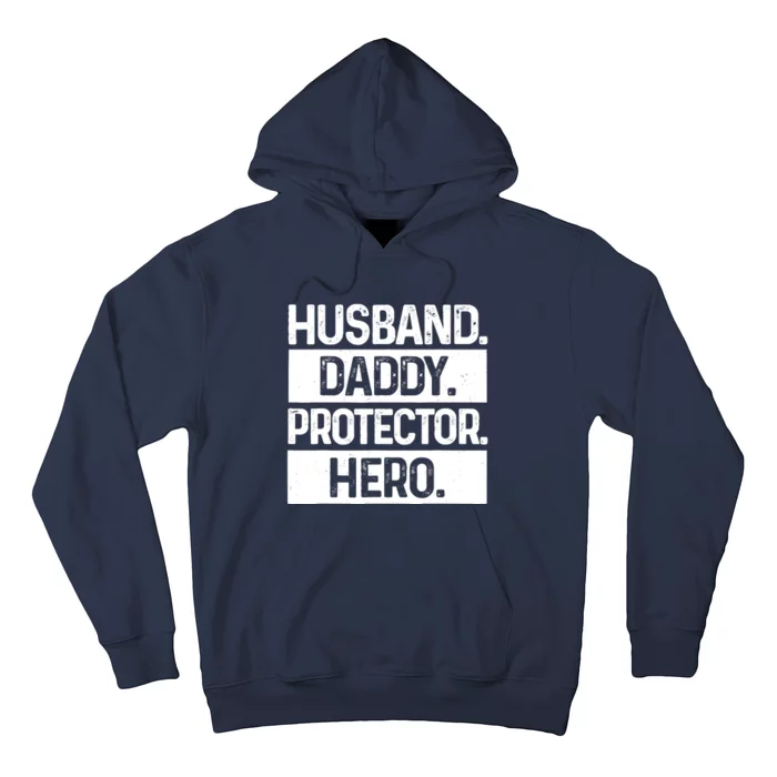 Cool Daddy For Dad Husband Hero Protector Male Parent Hoodie