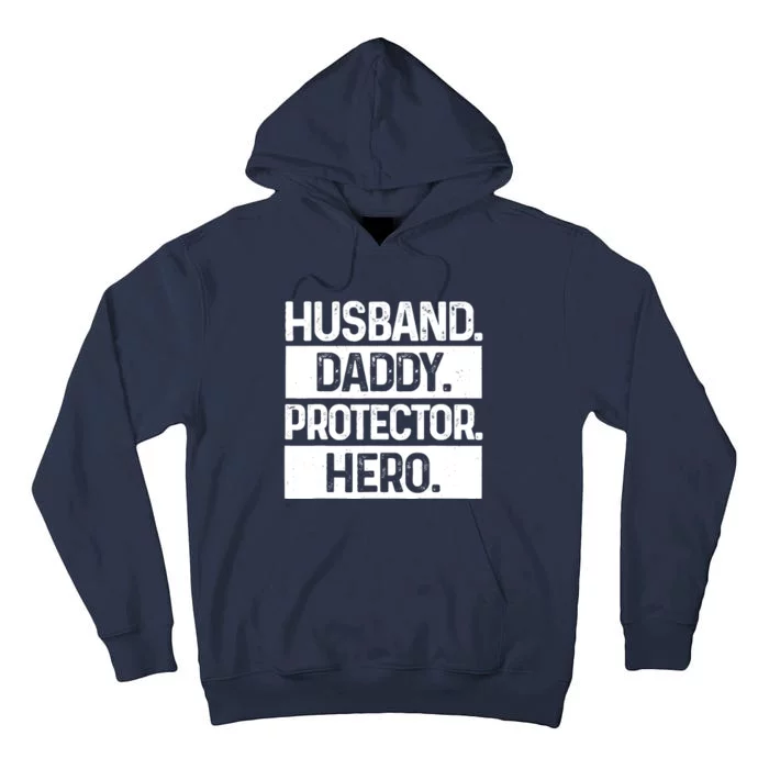 Cool Daddy For Dad Husband Hero Protector Male Parent Tall Hoodie