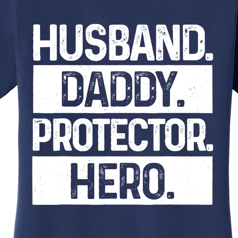 Cool Daddy For Dad Husband Hero Protector Male Parent Women's T-Shirt