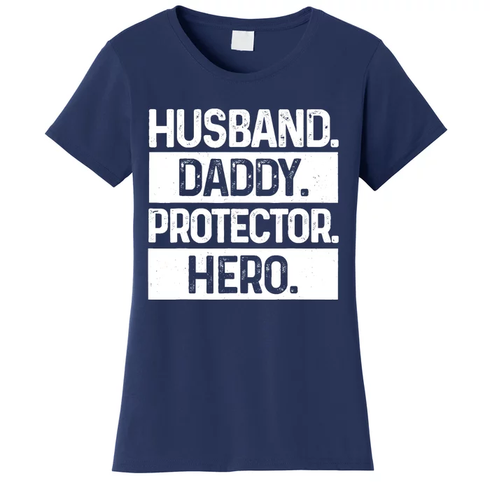 Cool Daddy For Dad Husband Hero Protector Male Parent Women's T-Shirt