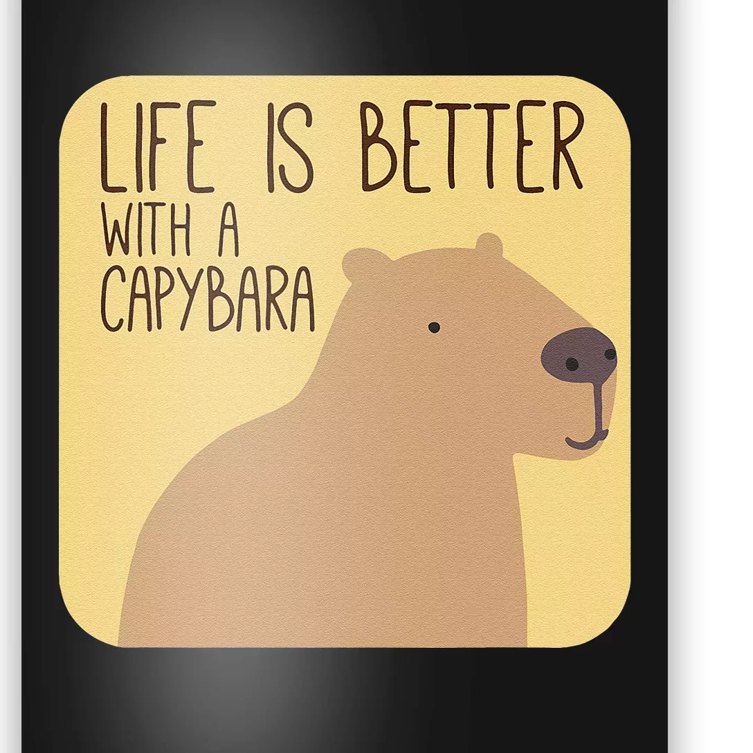 Capybara Design for Capibara Owner Cool Mammal Poster