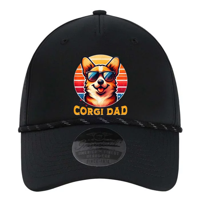 Corgi Dad Father Day Gift For Lovers Funny Performance The Dyno Cap