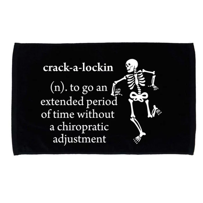 Chiropractor Definition Funny Chiropractic Humor Chiro Lover Gift Microfiber Hand Towel