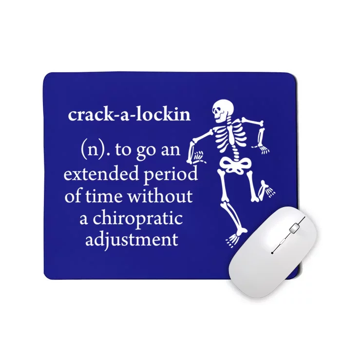 Chiropractor Definition Funny Chiropractic Humor Chiro Lover Gift Mousepad